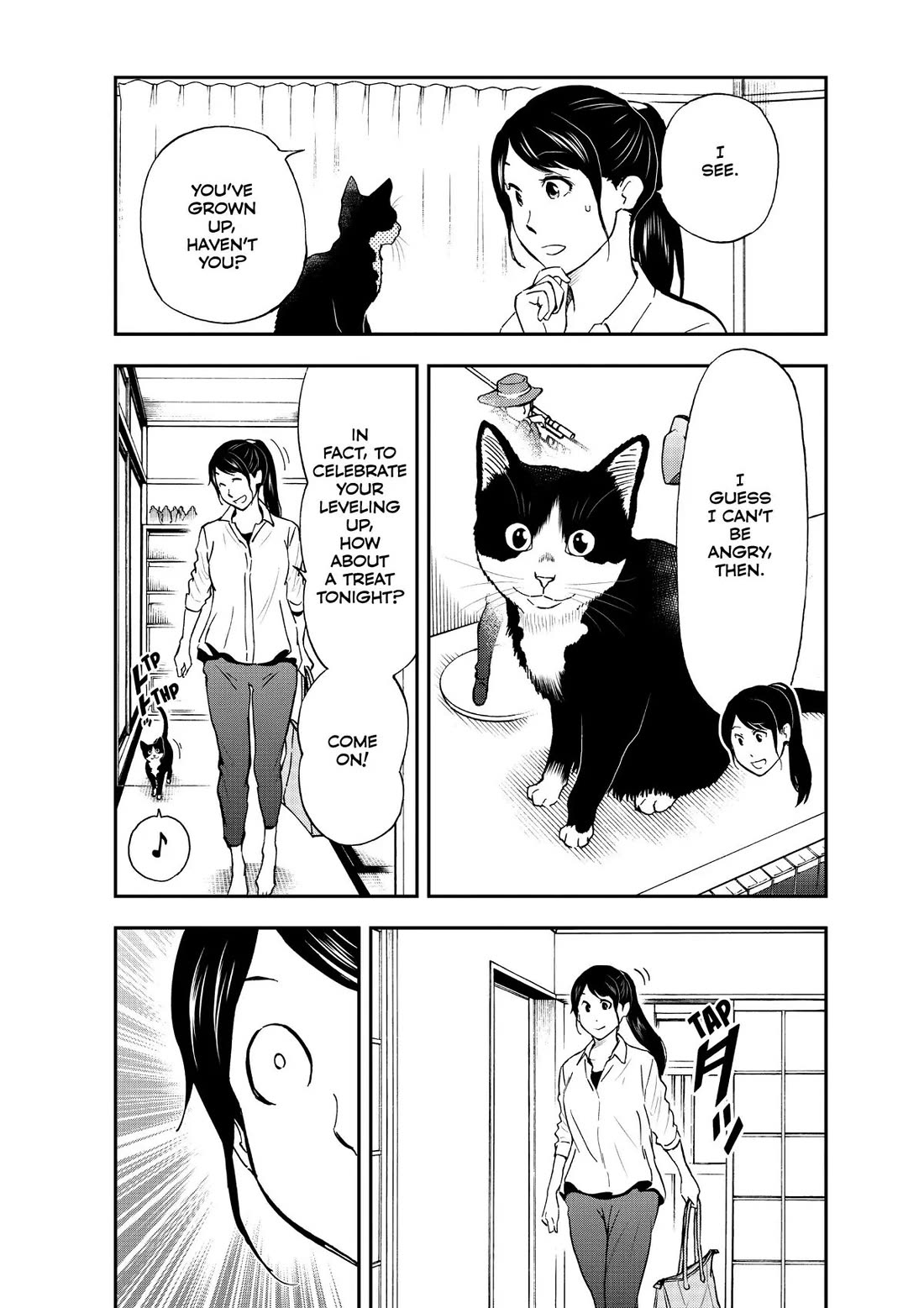A Gamer Living with a Cat Chapter 14 page 8 - Chapter 14: Level-up