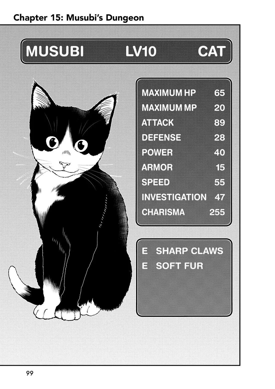 A Gamer Living with a Cat Chapter 15 page 1 - Chapter 15: Musubi's Dungeon