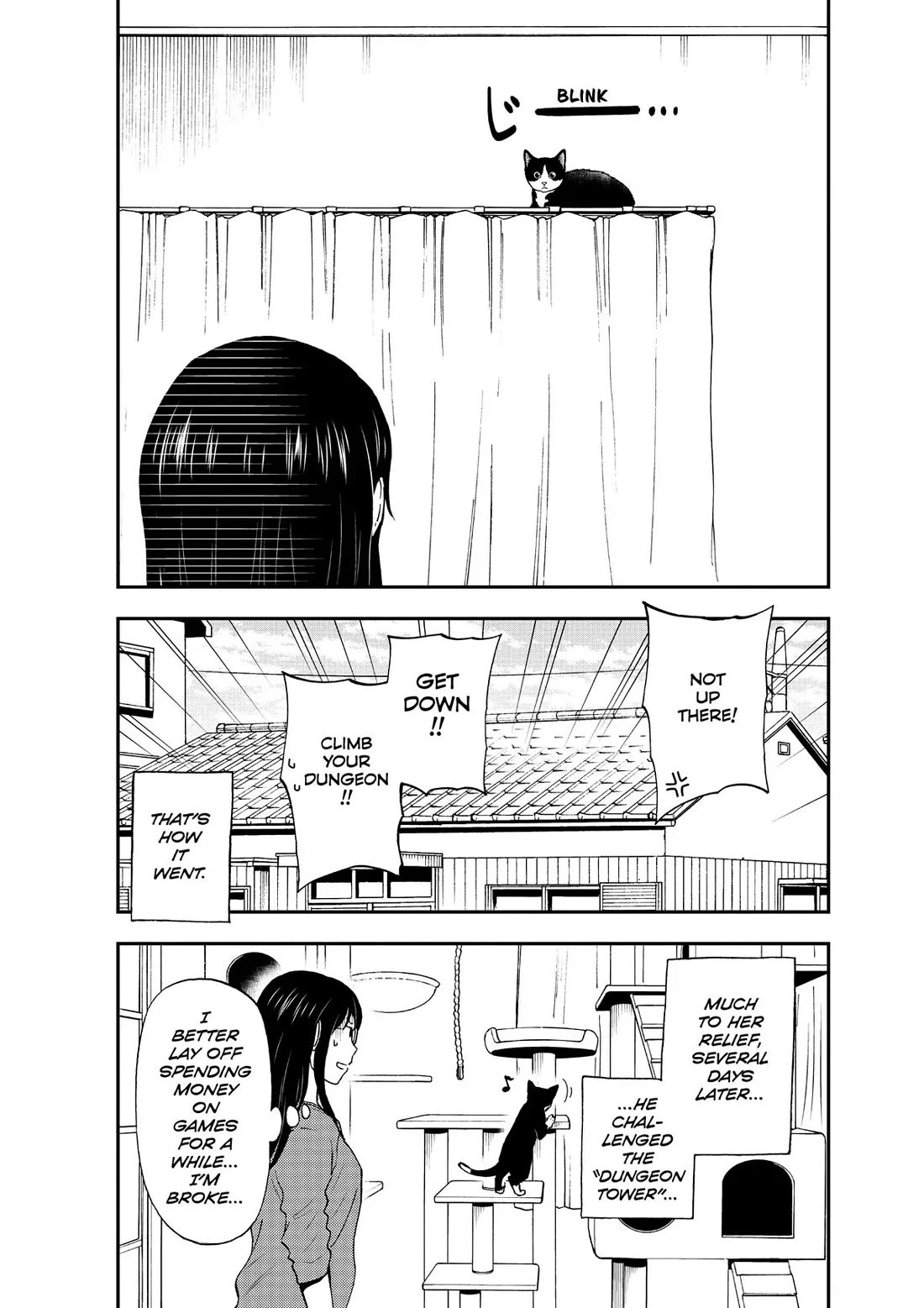 A Gamer Living with a Cat Chapter 15 page 14 - Chapter 15: Musubi's Dungeon