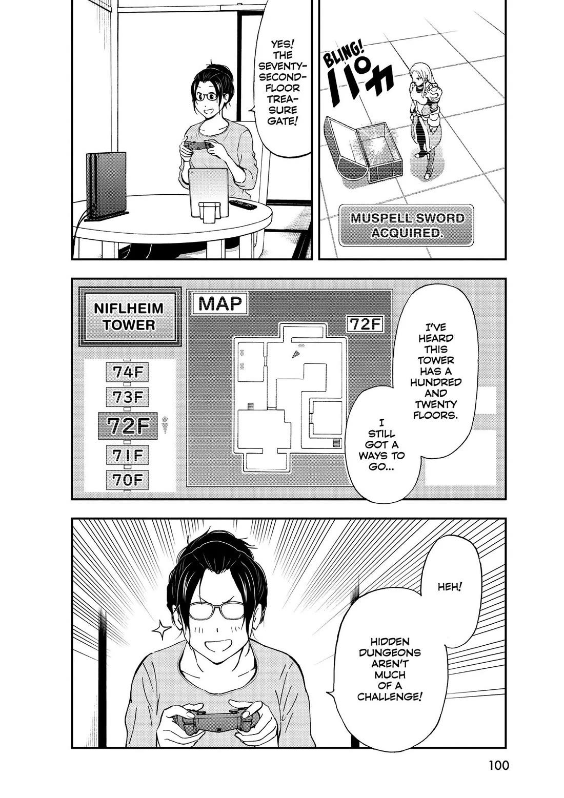 A Gamer Living with a Cat Chapter 15 page 2 - Chapter 15: Musubi's Dungeon