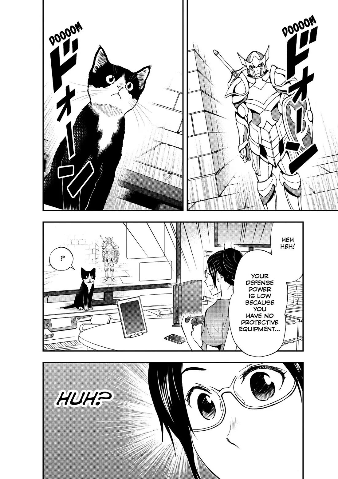 A Gamer Living with a Cat Chapter 16 page 4 - Chapter 16: Equipping Cats
