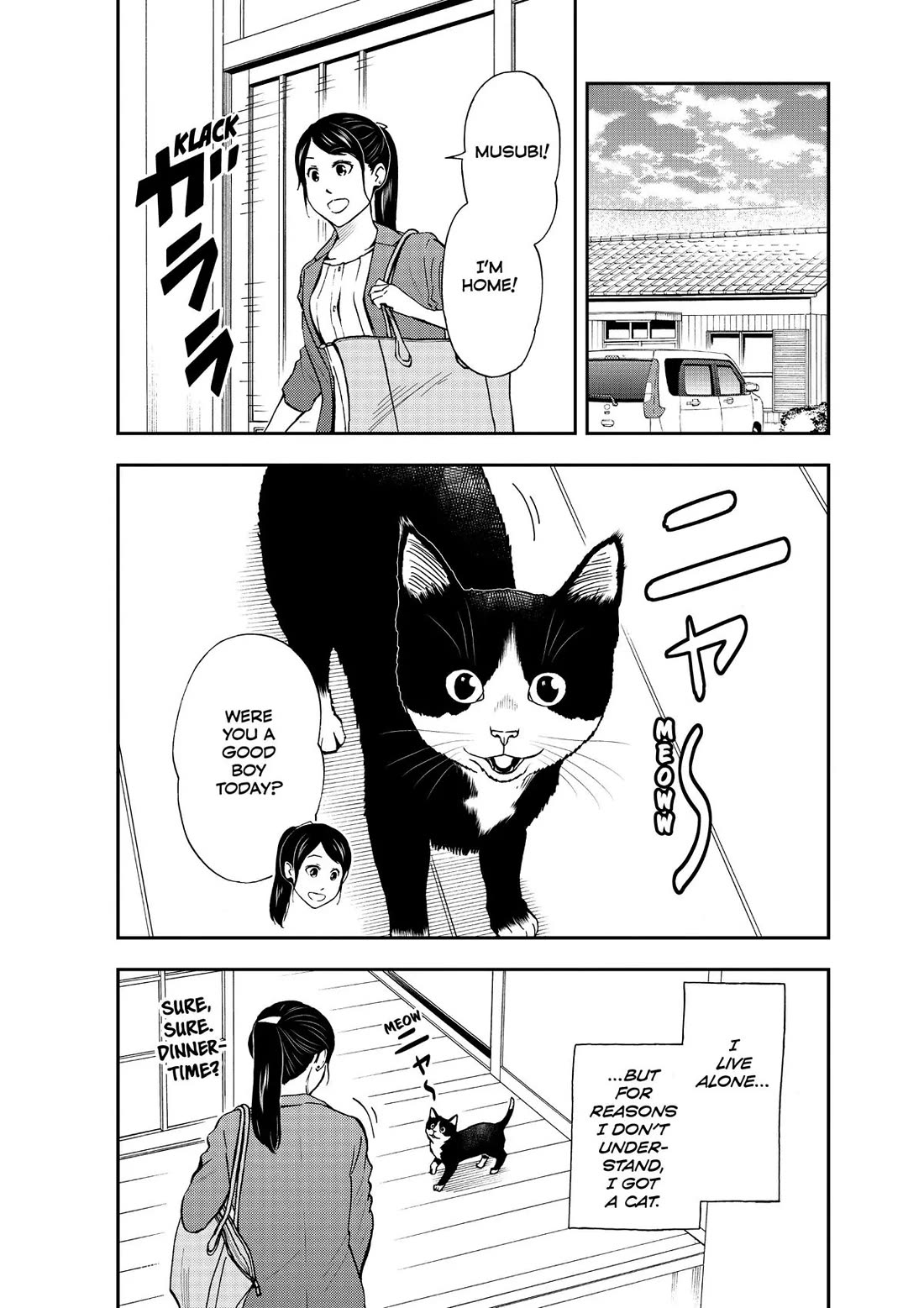A Gamer Living with a Cat Chapter 17.5 page 4 - Chapter 17.5: Special Bonus Story: Matching