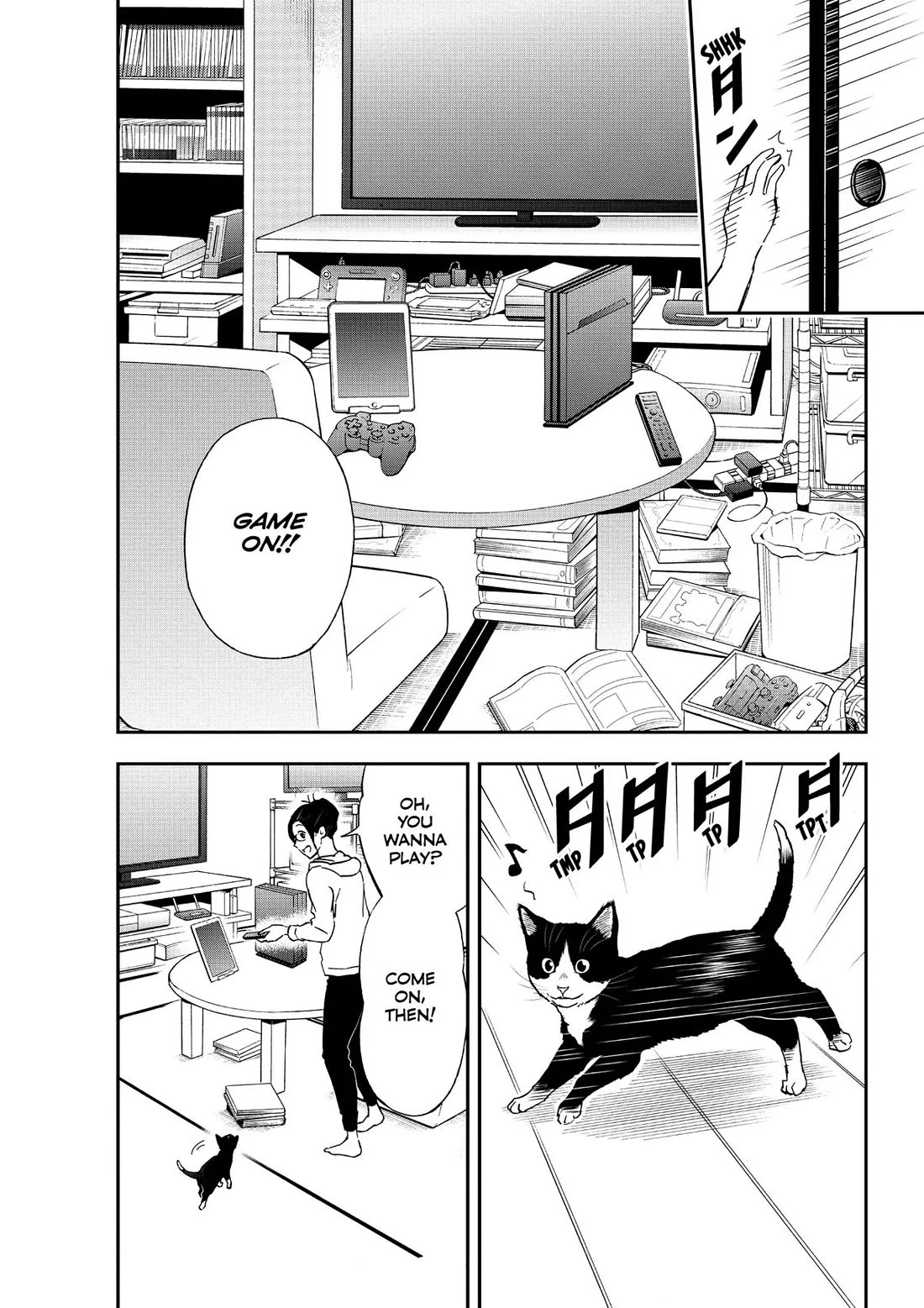 A Gamer Living with a Cat Chapter 17.5 page 6 - Chapter 17.5: Special Bonus Story: Matching