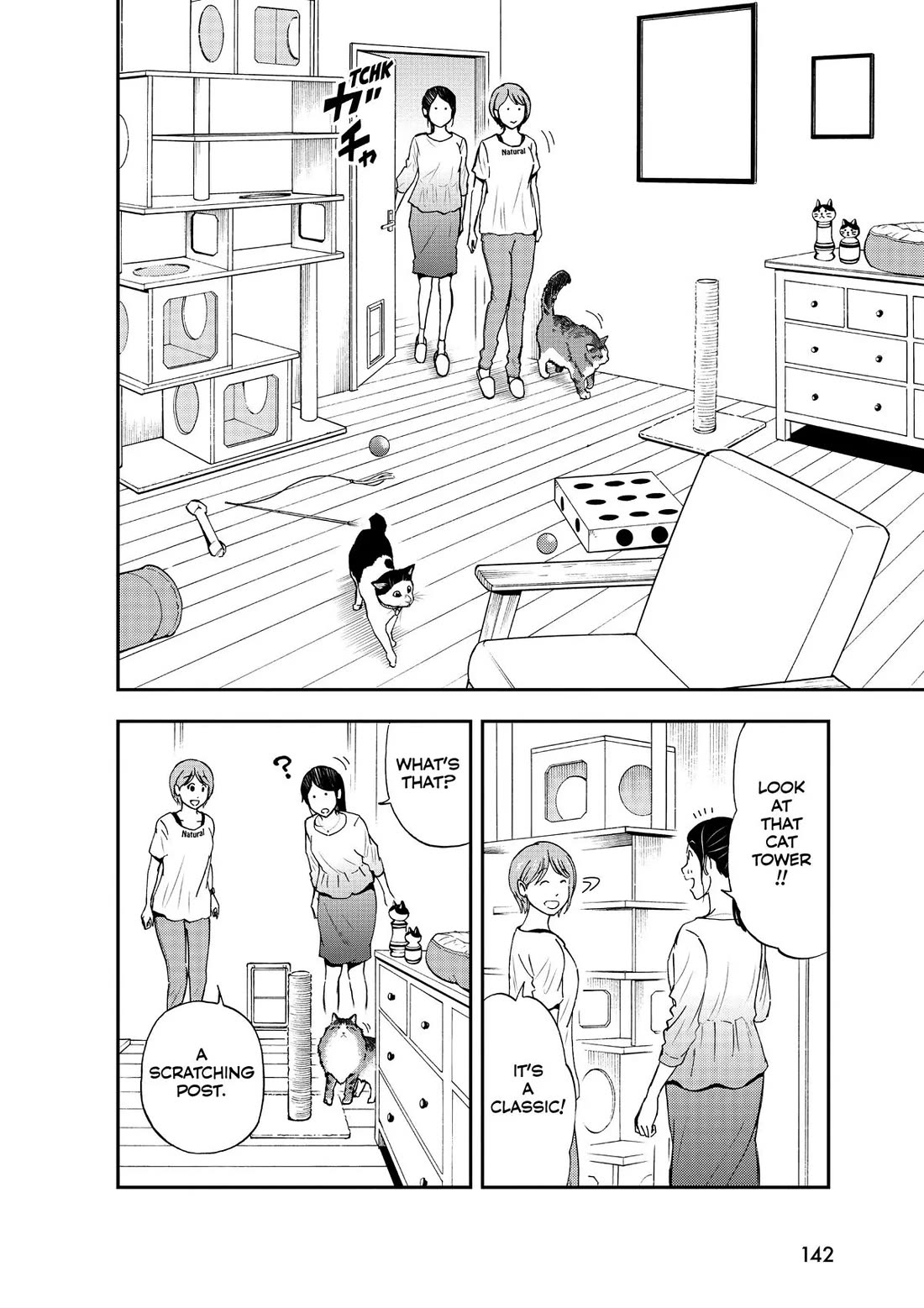 A Gamer Living with a Cat Chapter 17 page 12 - Chapter 17: First Cat Friend