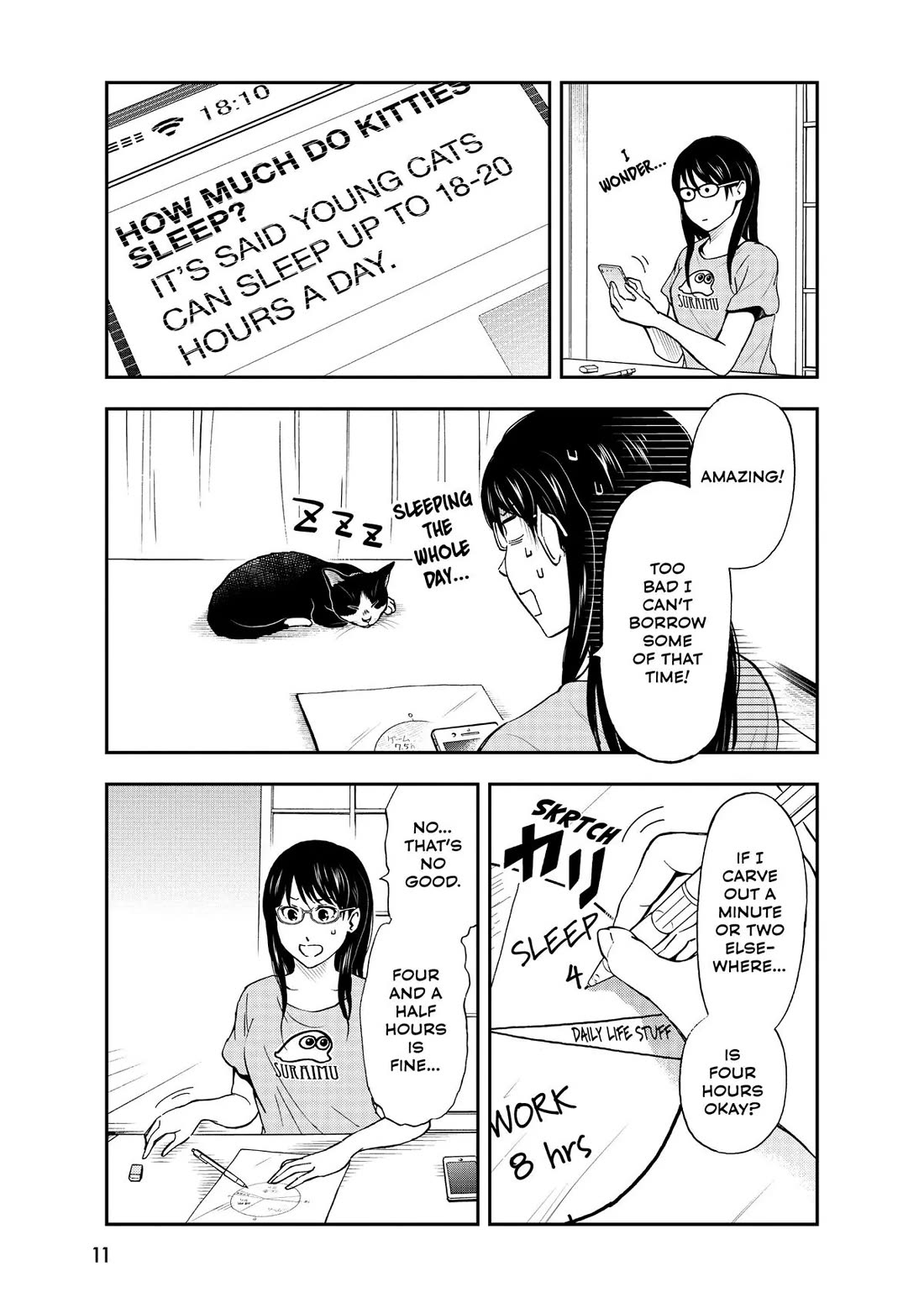 A Gamer Living with a Cat Chapter 18 page 10 - Chapter 18: Time Thief