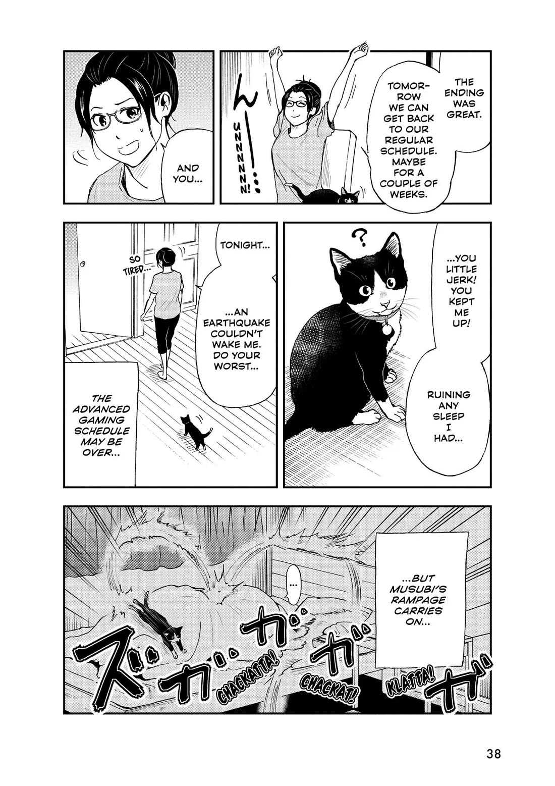 A Gamer Living with a Cat Chapter 19 page 18 - Chapter 19: Midnight Rampage