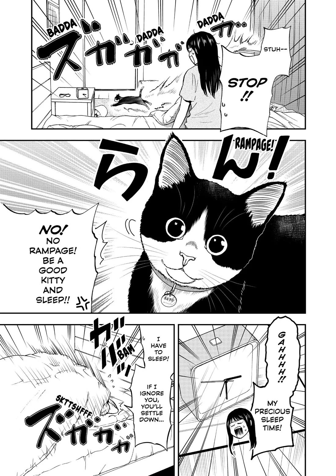 A Gamer Living with a Cat Chapter 19 page 5 - Chapter 19: Midnight Rampage