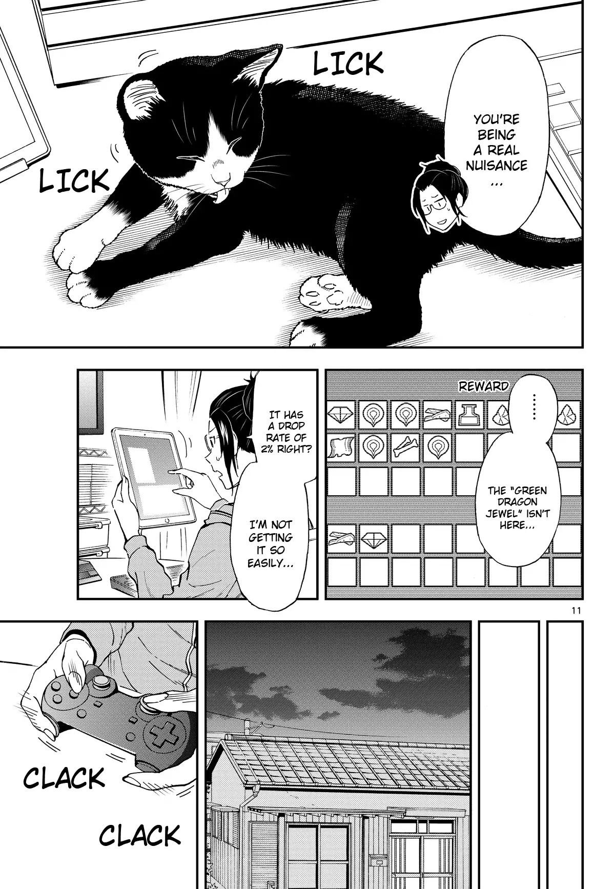 A Gamer Living with a Cat Chapter 2 page 11 - Chapter 2