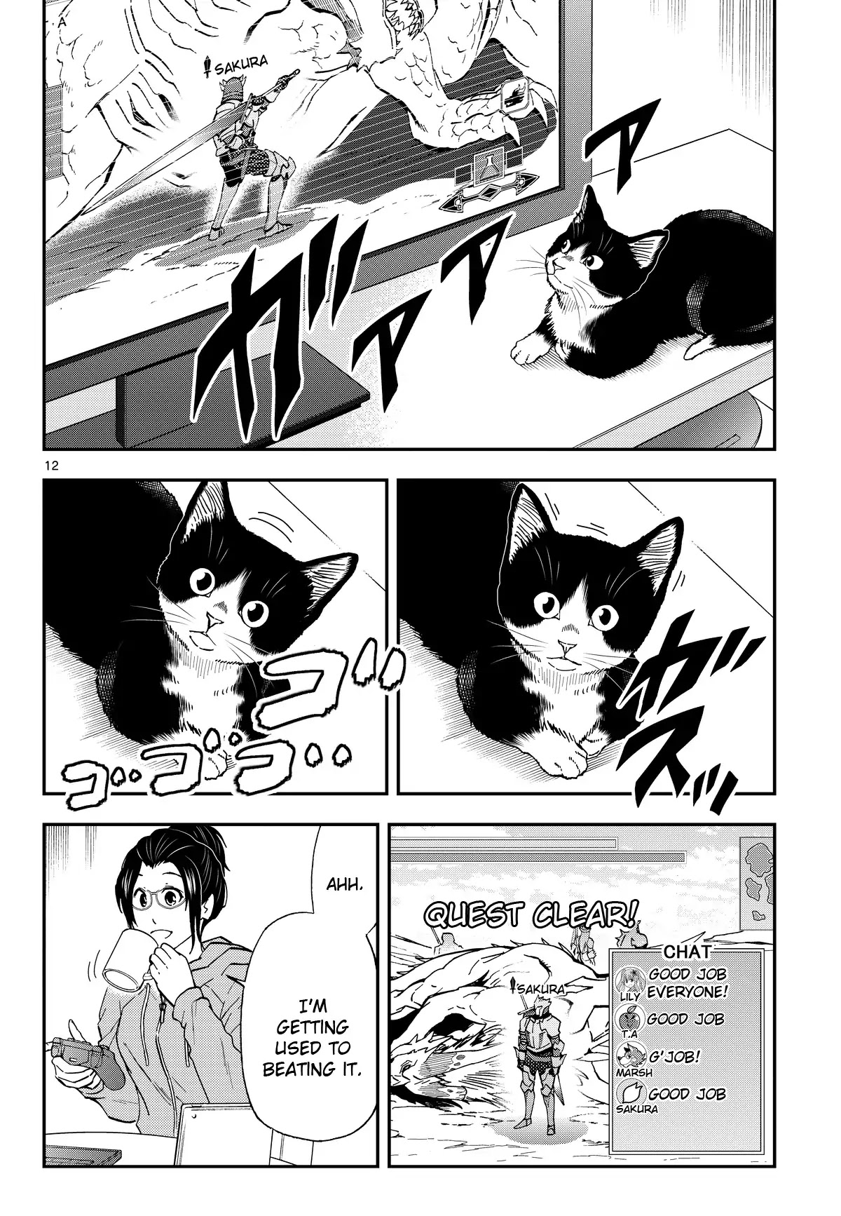 A Gamer Living with a Cat Chapter 2 page 12 - Chapter 2