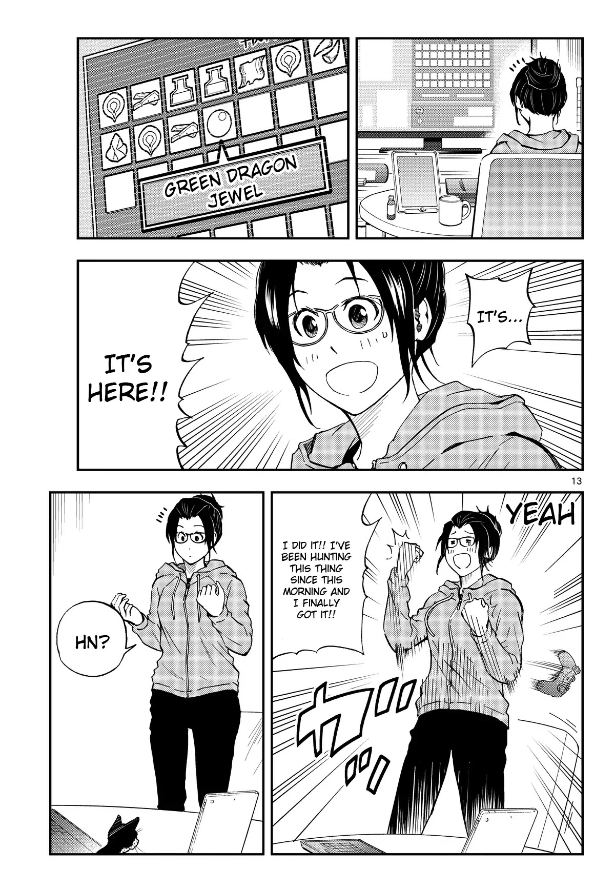 A Gamer Living with a Cat Chapter 2 page 13 - Chapter 2
