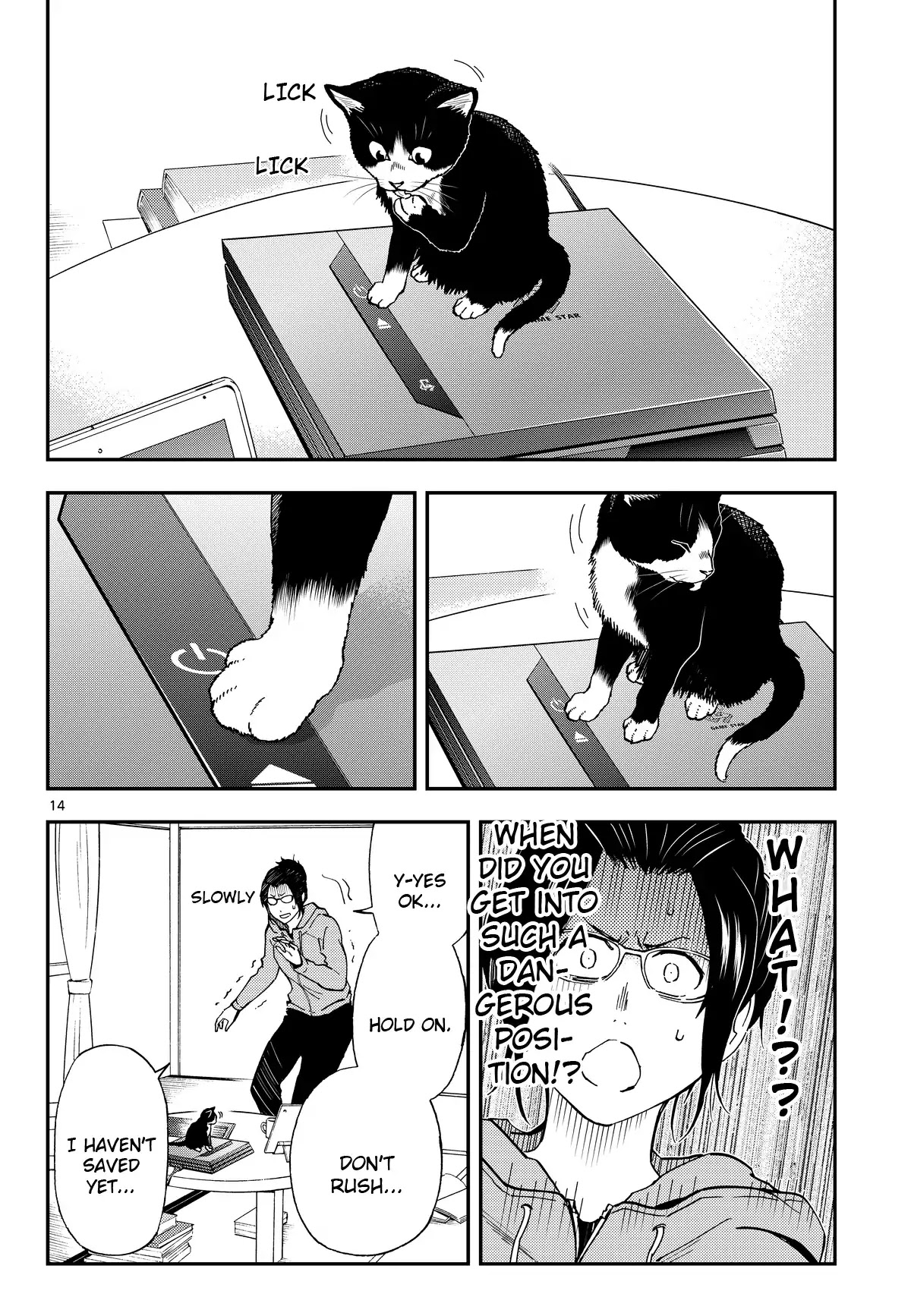 A Gamer Living with a Cat Chapter 2 page 14 - Chapter 2