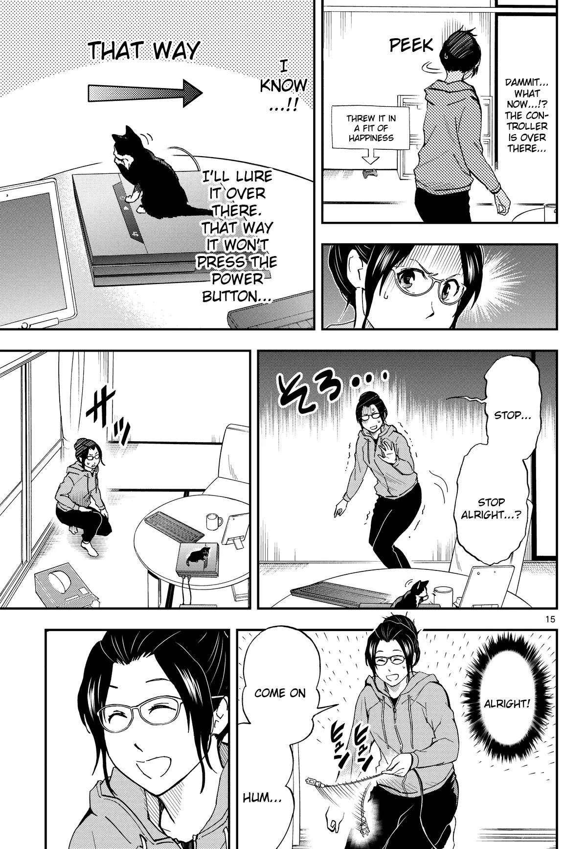 A Gamer Living with a Cat Chapter 2 page 15 - Chapter 2