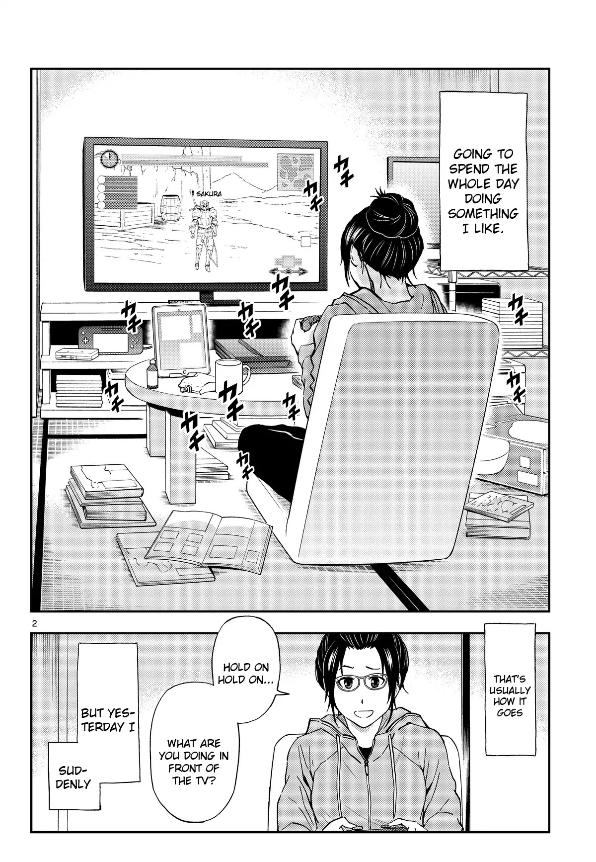 A Gamer Living with a Cat Chapter 2 page 2 - Chapter 2