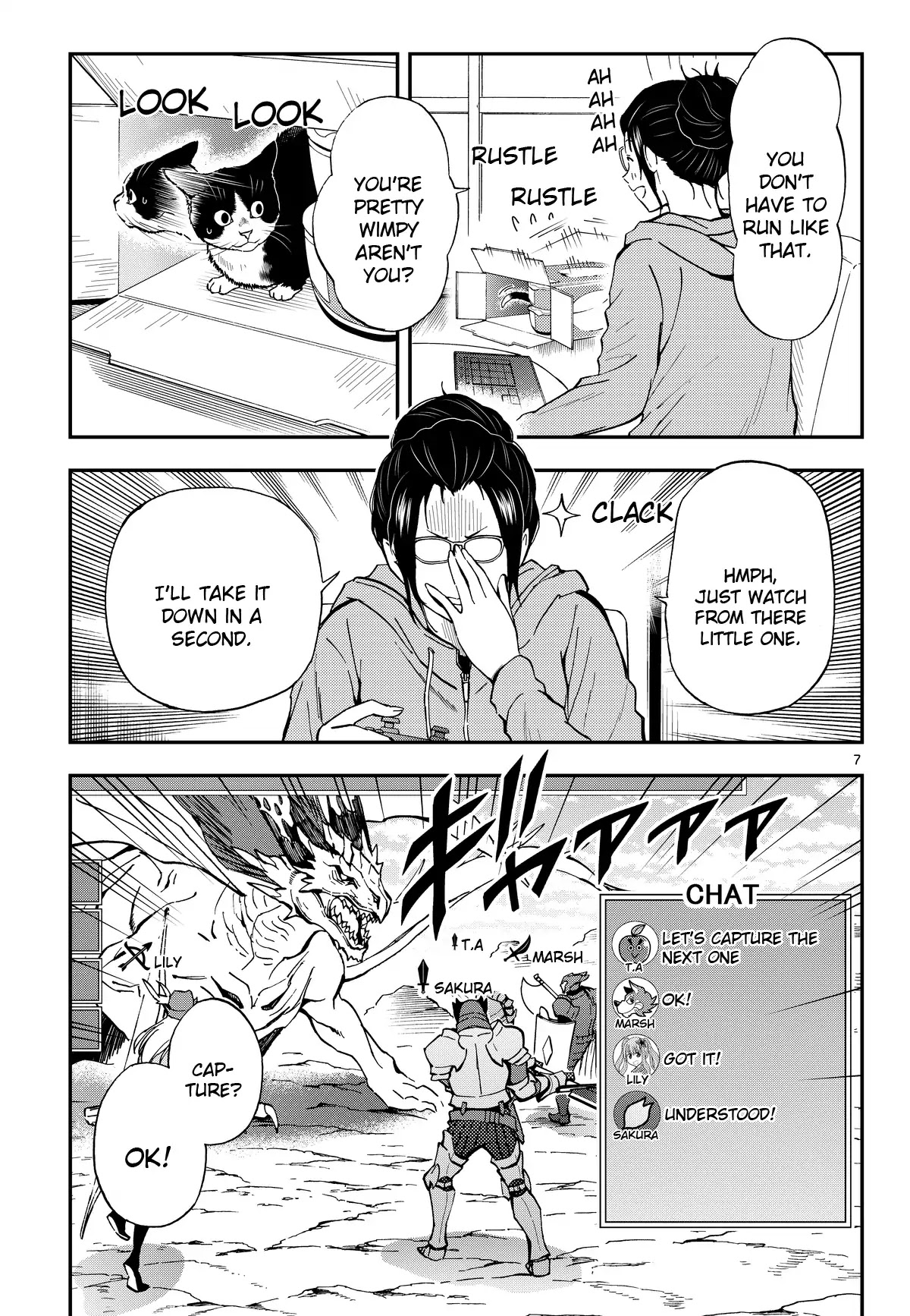 A Gamer Living with a Cat Chapter 2 page 7 - Chapter 2