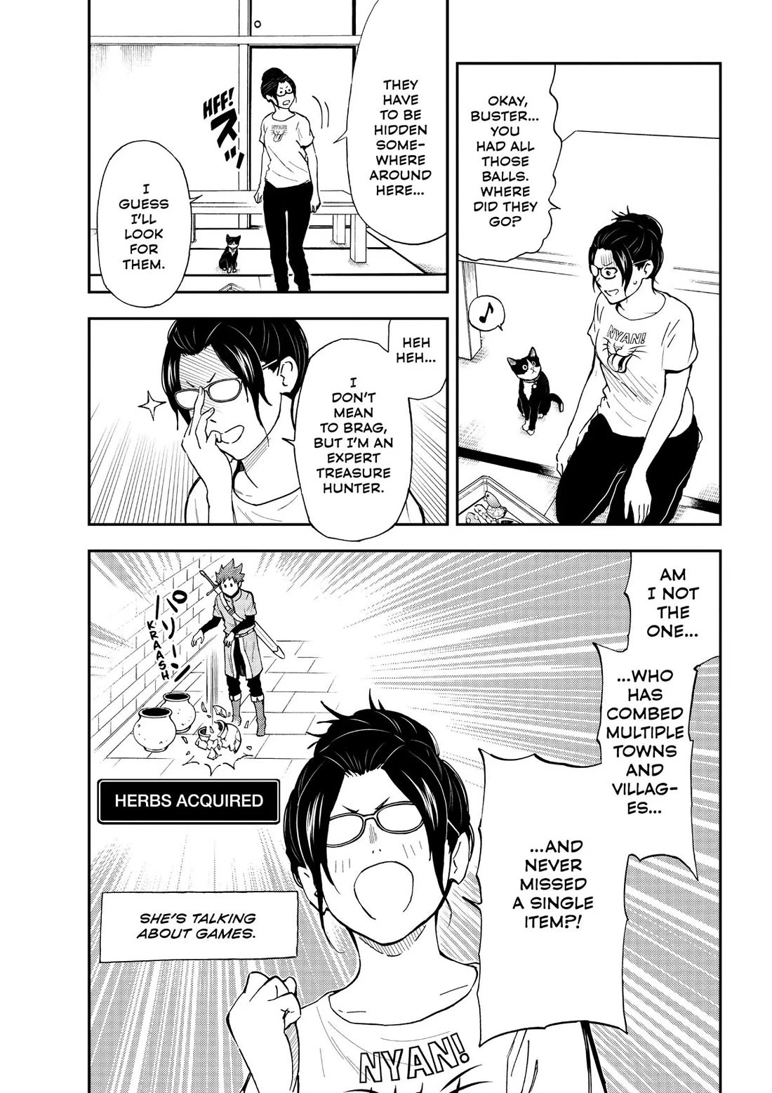 A Gamer Living with a Cat Chapter 21 page 6 - Chapter 21: Treasure Hunt