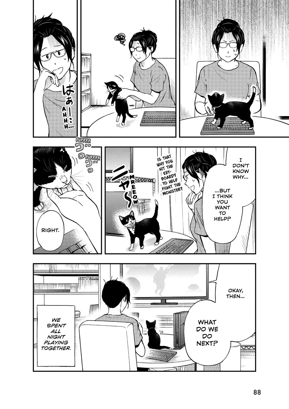 A Gamer Living with a Cat Chapter 22 page 14 - Chapter 22: Cry of Musubi...