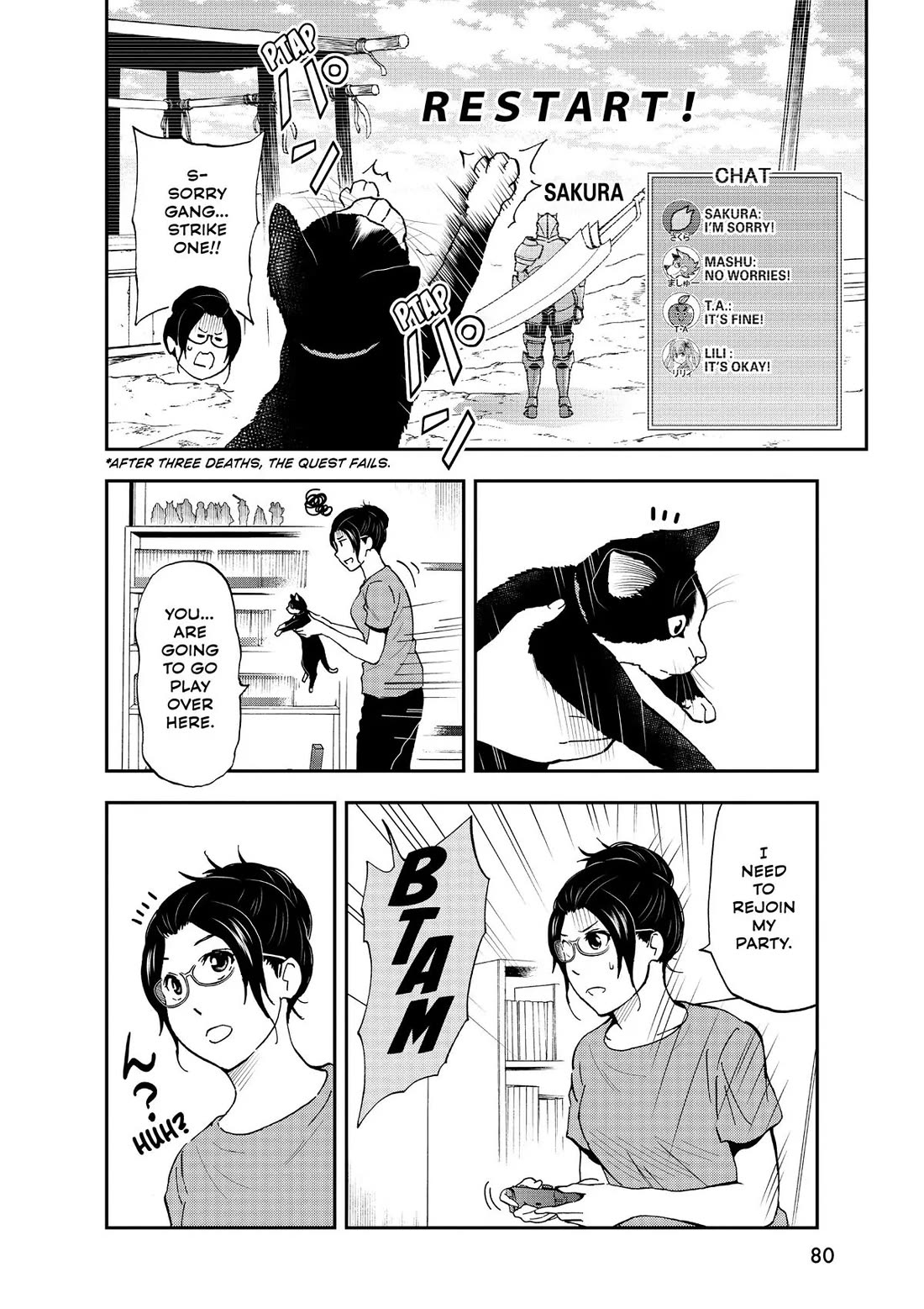 A Gamer Living with a Cat Chapter 22 page 6 - Chapter 22: Cry of Musubi...