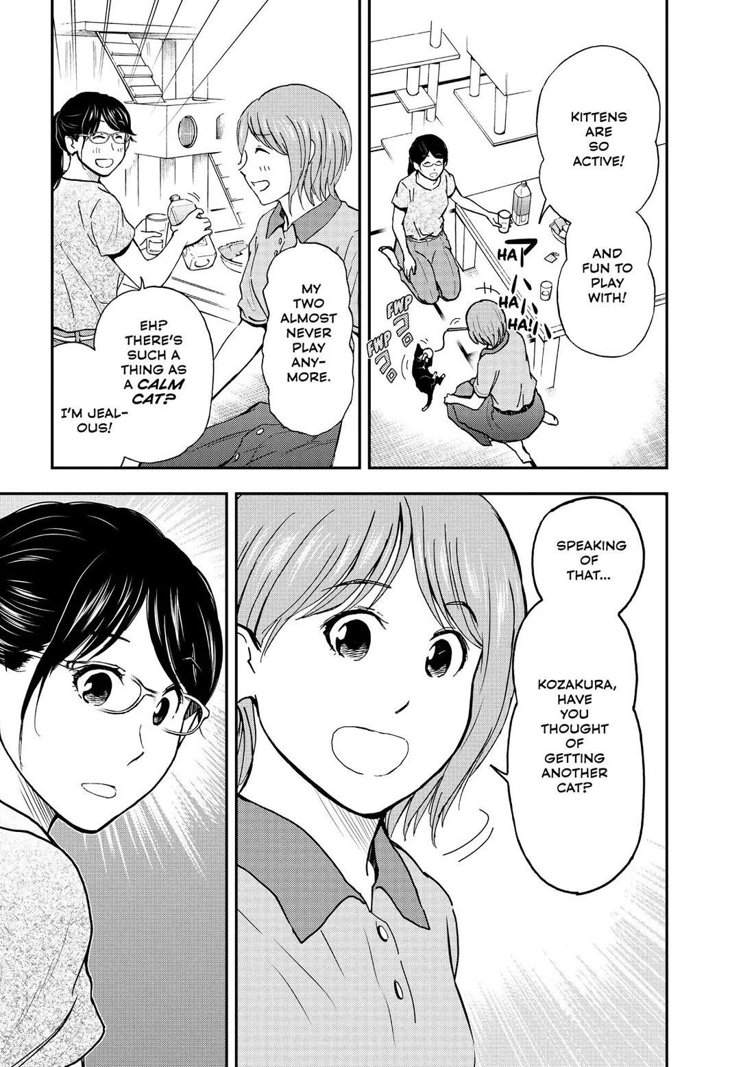 A Gamer Living with a Cat Chapter 27 page 10 - Chapter 27: I Can Do That?