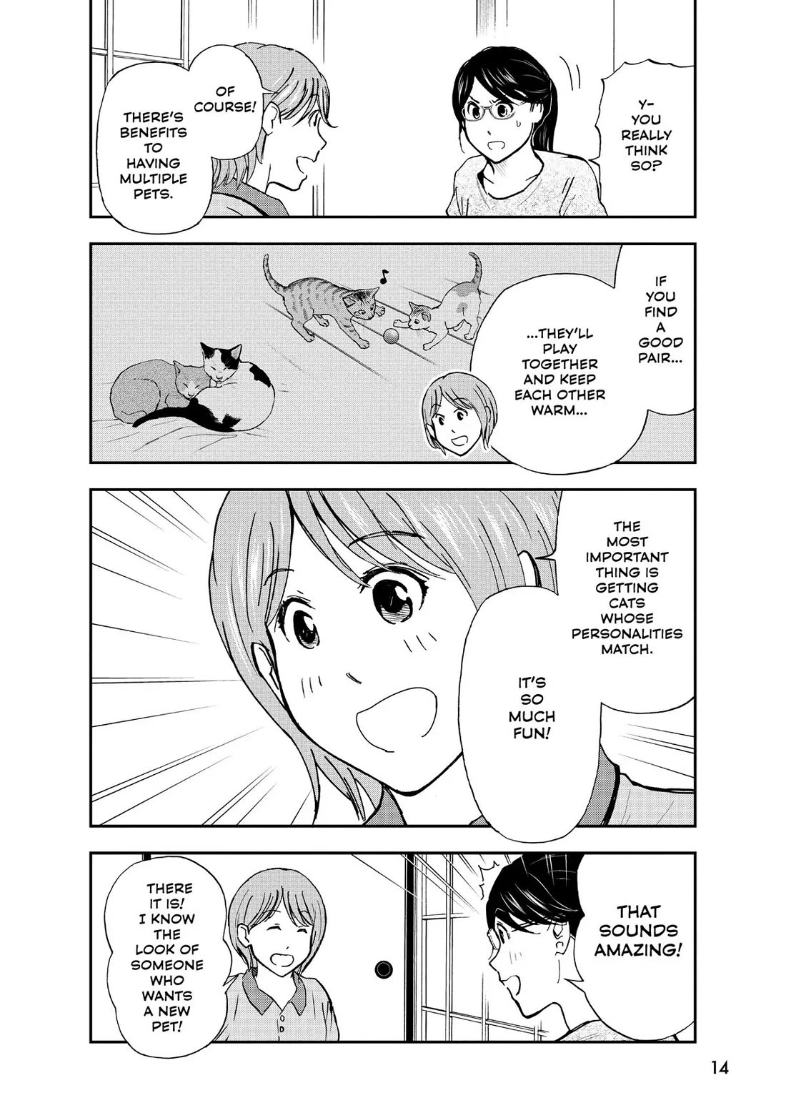 A Gamer Living with a Cat Chapter 27 page 13 - Chapter 27: I Can Do That?