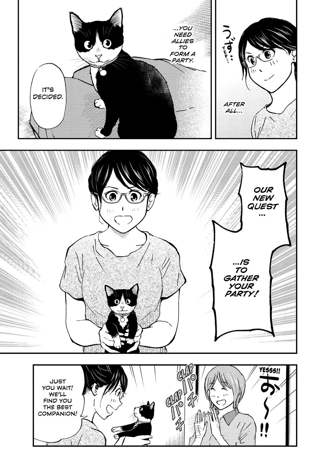 A Gamer Living with a Cat Chapter 27 page 14 - Chapter 27: I Can Do That?