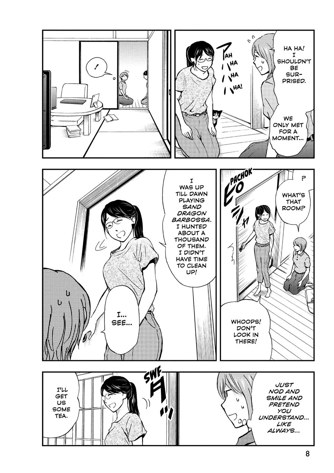 A Gamer Living with a Cat Chapter 27 page 7 - Chapter 27: I Can Do That?