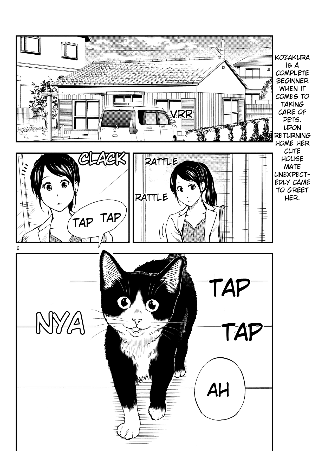 A Gamer Living with a Cat Chapter 3 page 2 - Chapter 3: Male/female panic