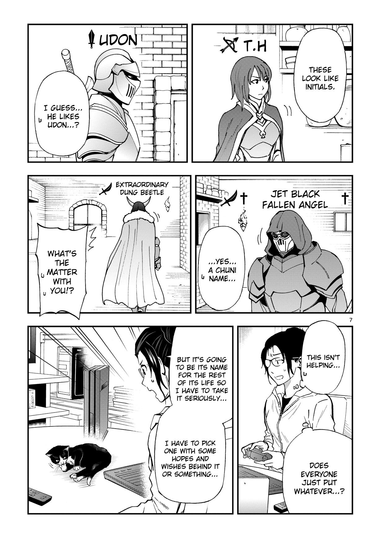 A Gamer Living with a Cat Chapter 3 page 7 - Chapter 3: Male/female panic