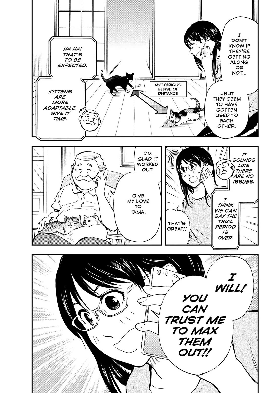 A Gamer Living with a Cat Chapter 30 page 8 - Chapter 30: The Quest Concludes