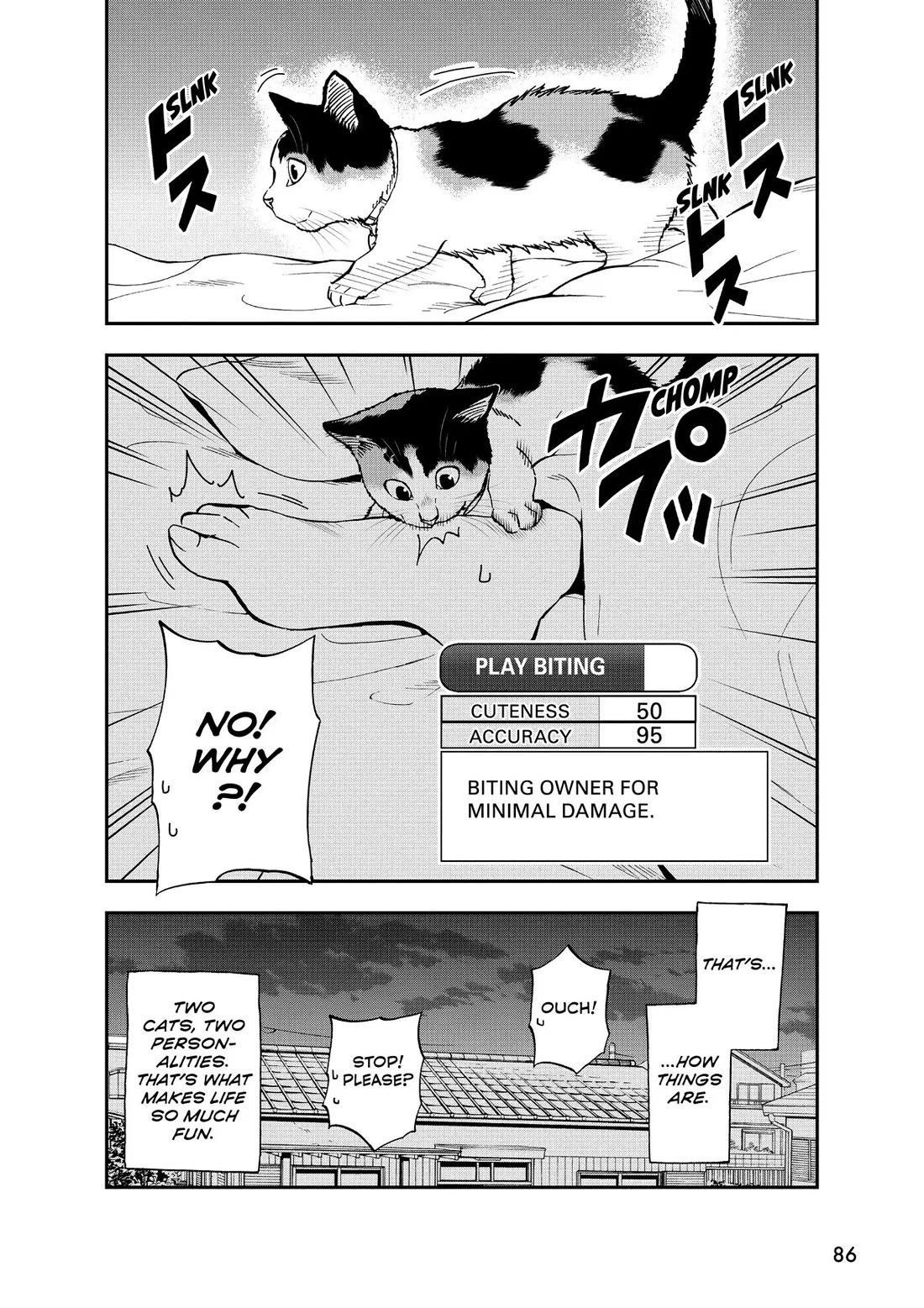 A Gamer Living with a Cat Chapter 31 page 14 - Chapter 31: Two Cats, Two Personalities