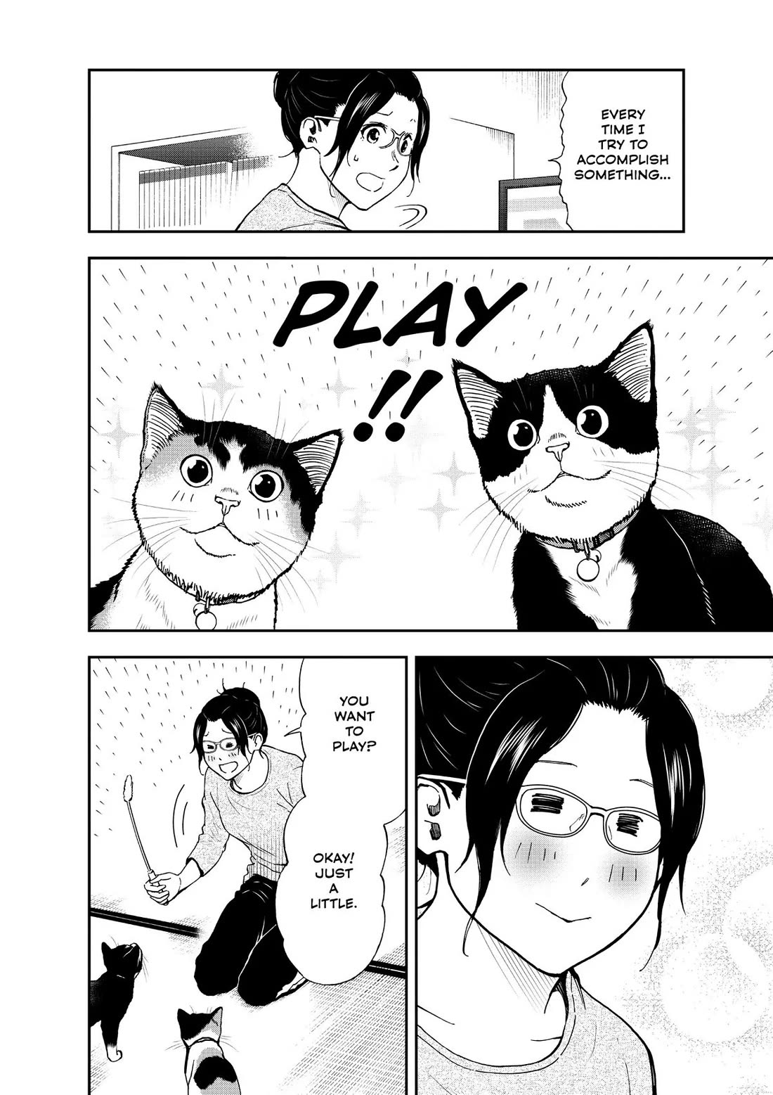 A Gamer Living with a Cat Chapter 35 page 10 - Chapter 35: Cat-Boxing and Diets