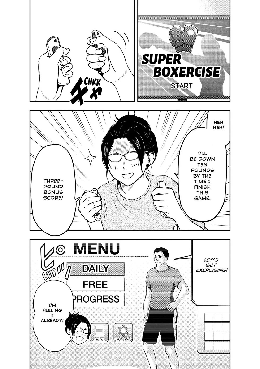 A Gamer Living with a Cat Chapter 35 page 4 - Chapter 35: Cat-Boxing and Diets