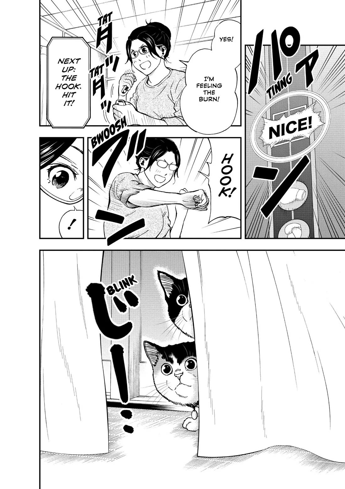 A Gamer Living with a Cat Chapter 35 page 6 - Chapter 35: Cat-Boxing and Diets