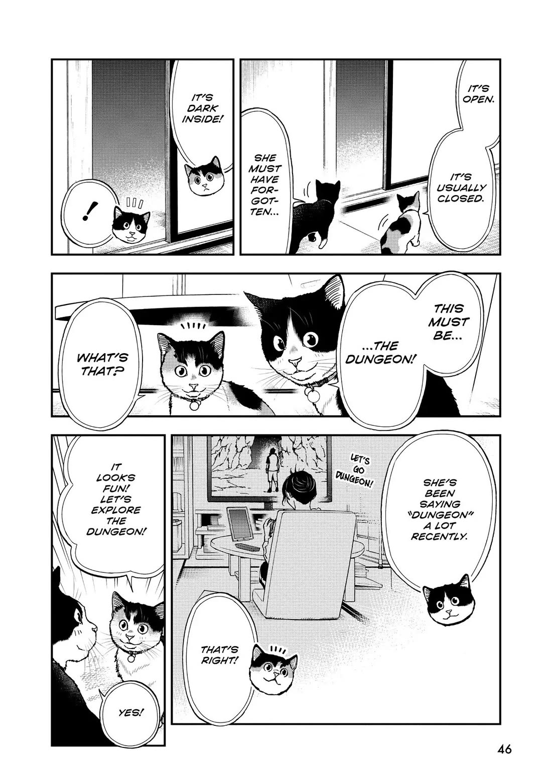 A Gamer Living with a Cat Chapter 38 page 6 - Chapter 38: Dungeon