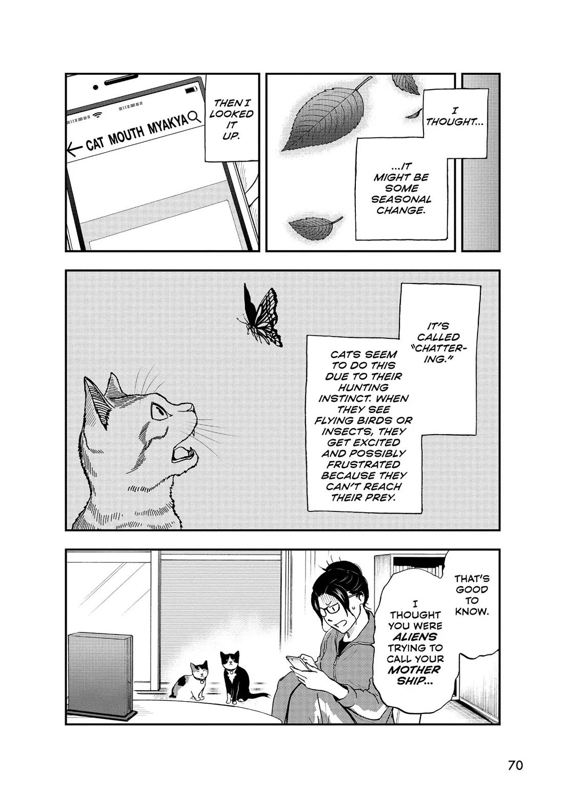 A Gamer Living with a Cat Chapter 39 page 10 - Chapter 39: New Feature?!