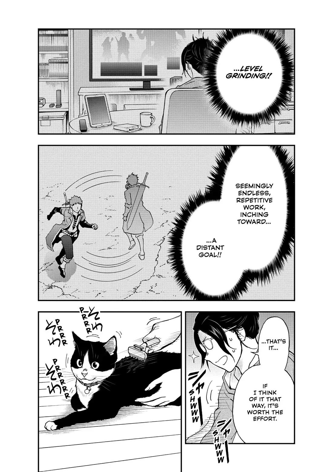 A Gamer Living with a Cat Chapter 43 page 11 - Chapter 43: Level Grinding