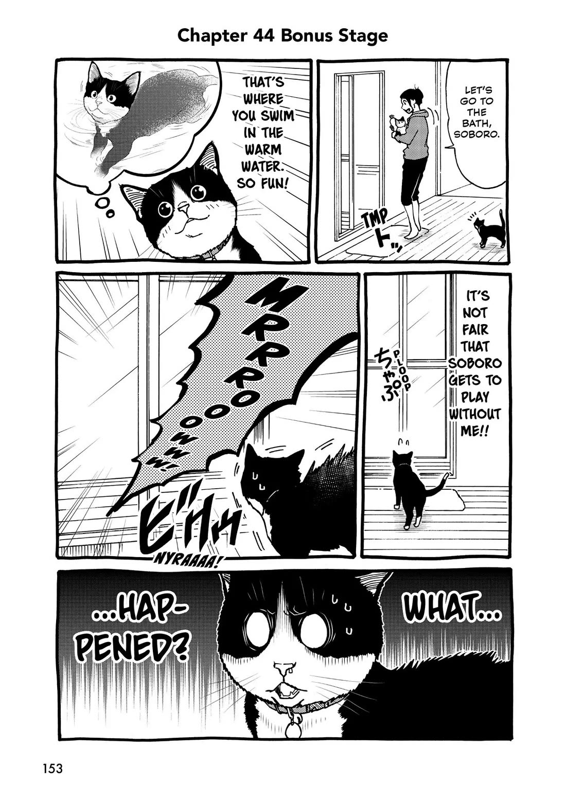A Gamer Living with a Cat Chapter 44 page 15 - Chapter 44: Soboro's First Bath