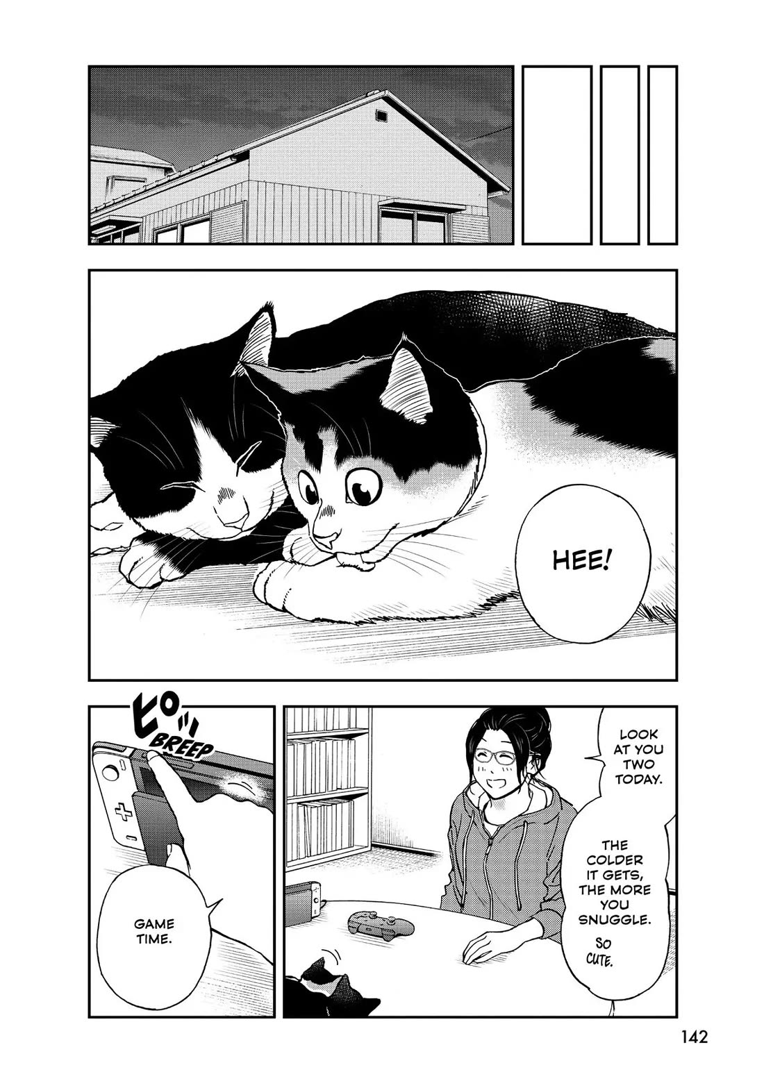 A Gamer Living with a Cat Chapter 44 page 4 - Chapter 44: Soboro's First Bath