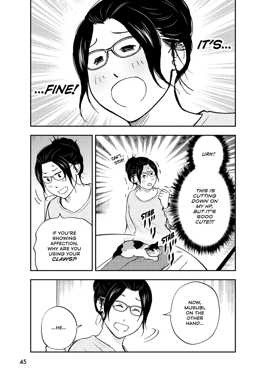 A Gamer Living with a Cat Chapter 47 page 11 - Chapter 47: Too Cute Gestures