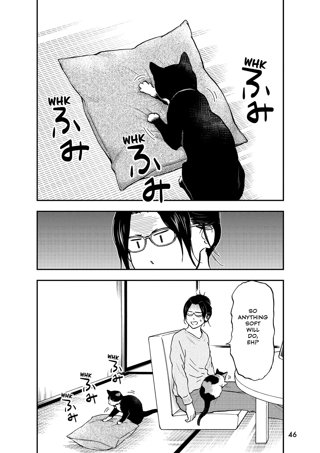 A Gamer Living with a Cat Chapter 47 page 12 - Chapter 47: Too Cute Gestures