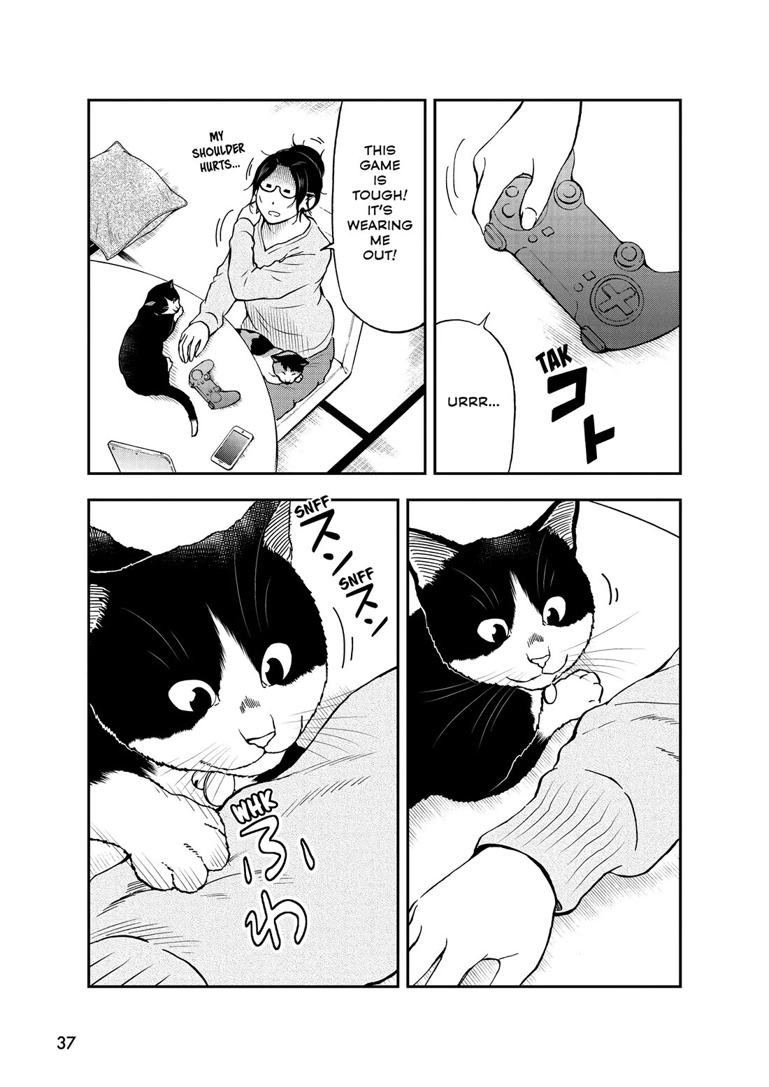 A Gamer Living with a Cat Chapter 47 page 3 - Chapter 47: Too Cute Gestures