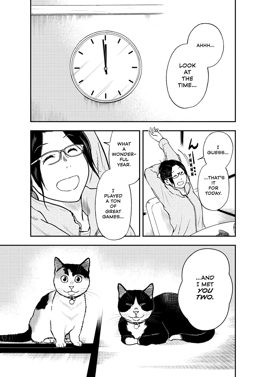 A Gamer Living with a Cat Chapter 49 page 13 - Chapter 49: Year-End Schedule