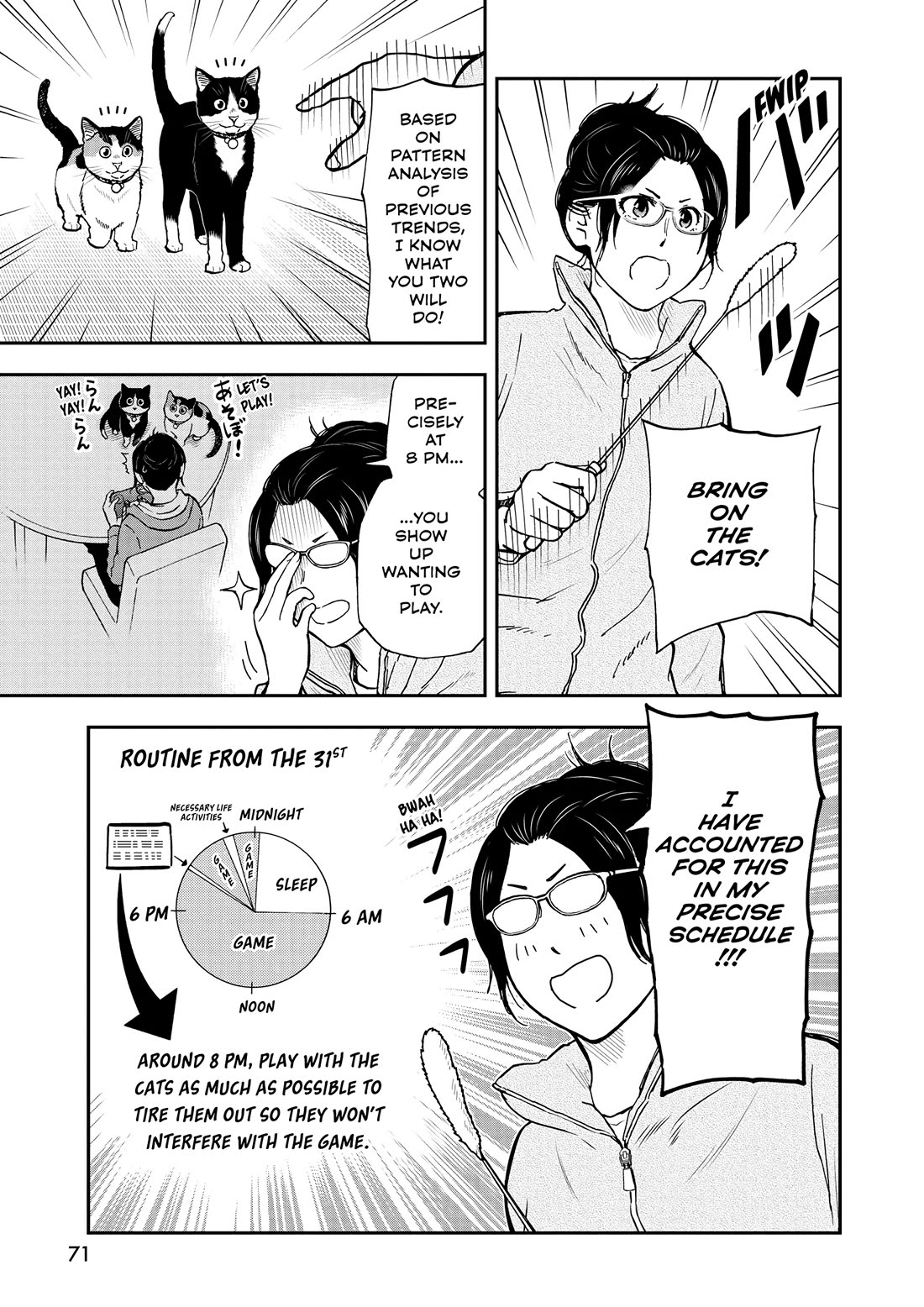 A Gamer Living with a Cat Chapter 49 page 9 - Chapter 49: Year-End Schedule