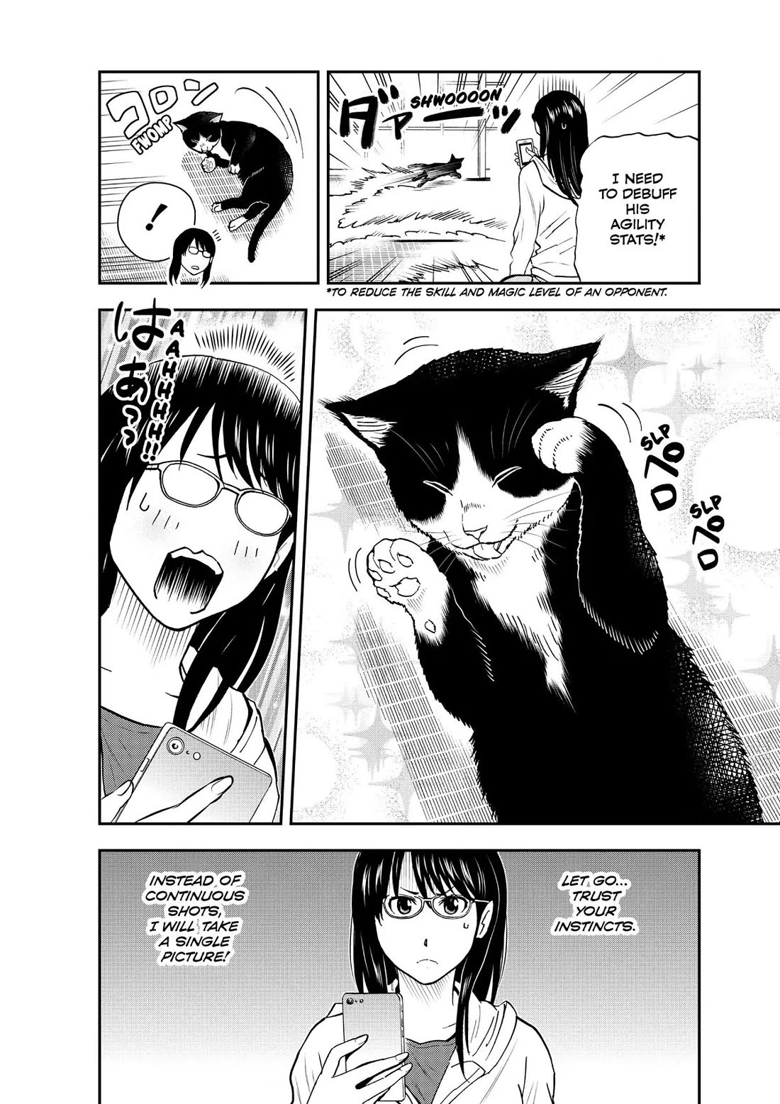 A Gamer Living with a Cat Chapter 5 page 12 - Chapter 5: Lucky Cat
