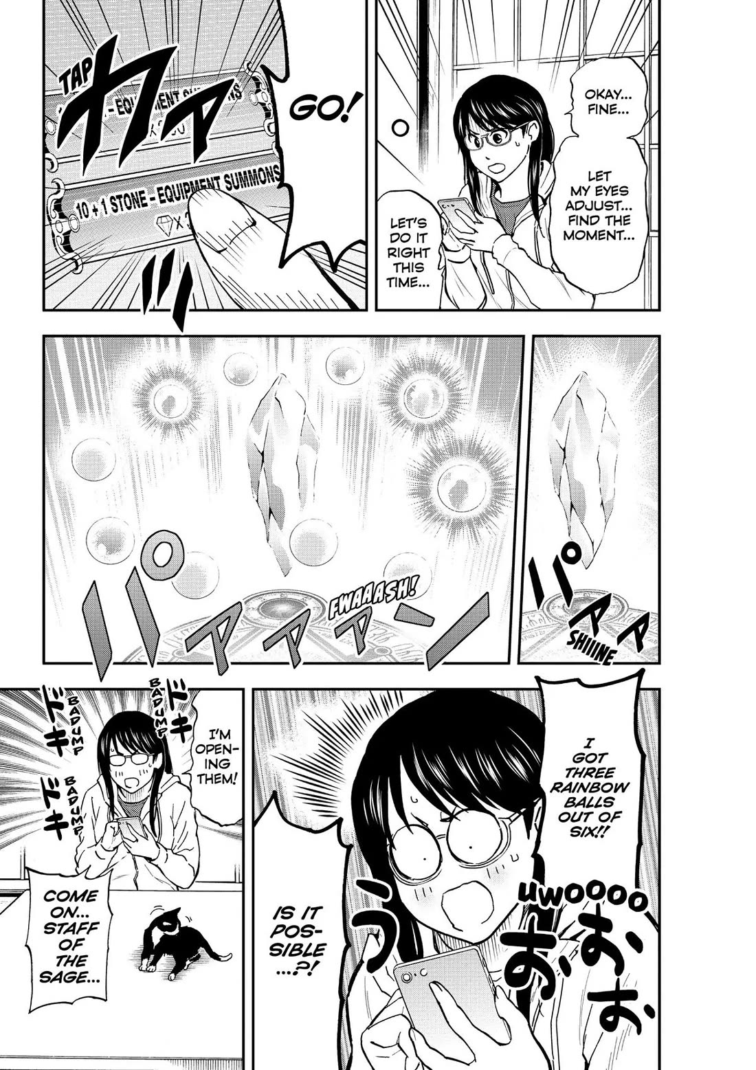 A Gamer Living with a Cat Chapter 5 page 5 - Chapter 5: Lucky Cat
