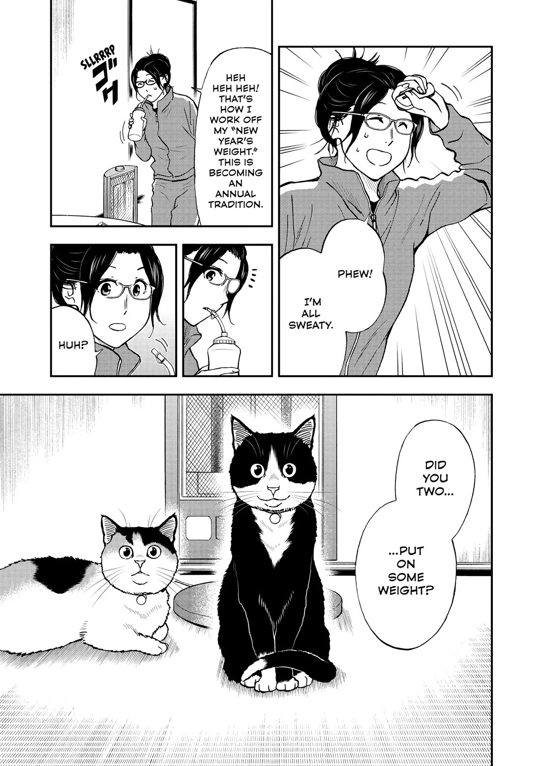 A Gamer Living with a Cat Chapter 51 page 3 - Chapter 51: Too Big?