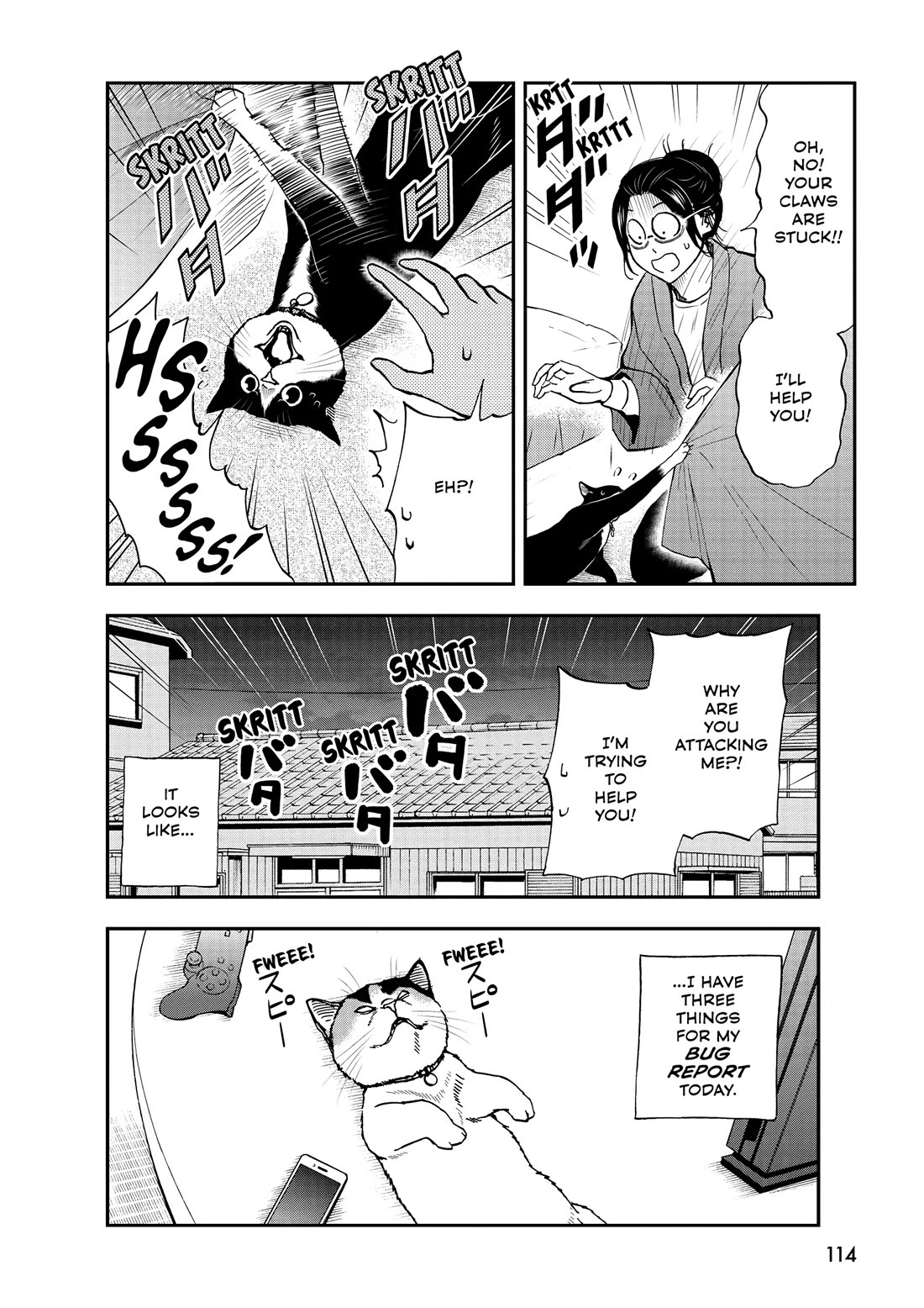 A Gamer Living with a Cat Chapter 52 page 10 - Chapter 52: Bug Discovery!!