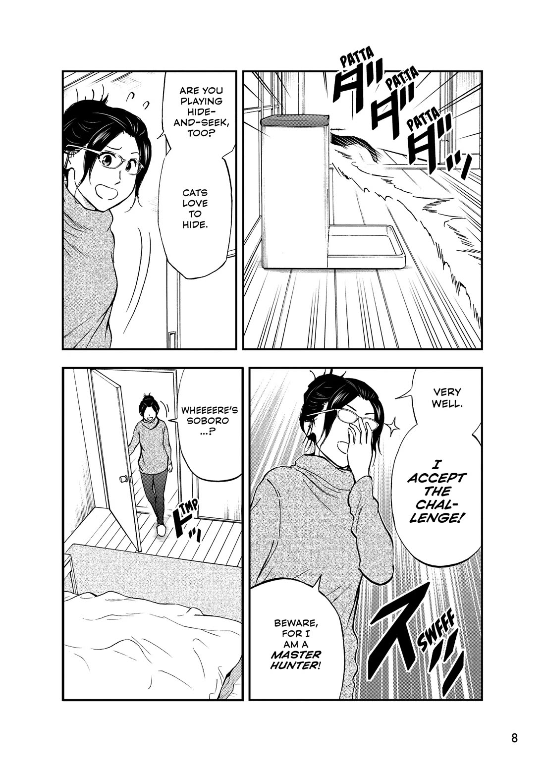 A Gamer Living with a Cat Chapter 56 page 9 - Chapter 56: Hide-and-Seek Showdown