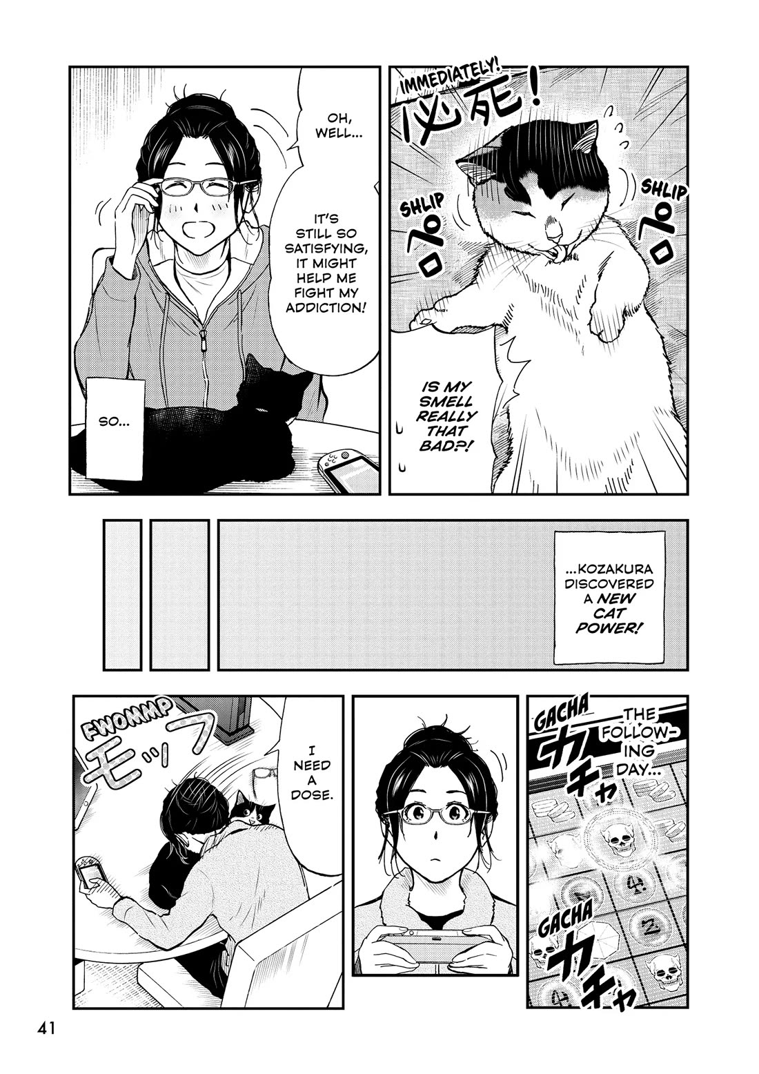 A Gamer Living with a Cat Chapter 58 page 9 - Chapter 58: Addiction