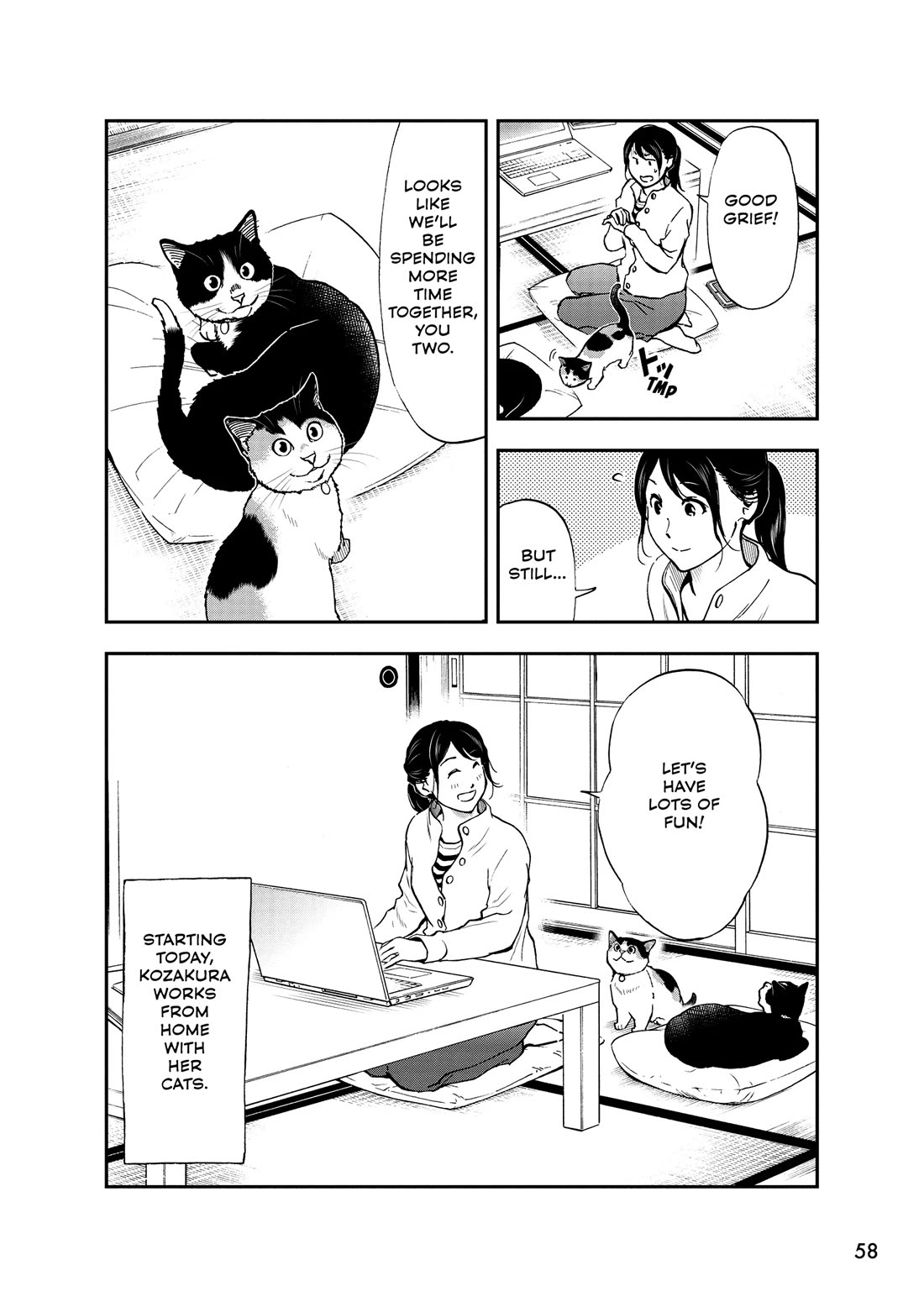 A Gamer Living with a Cat Chapter 59 page 10 - Chapter 59: Working from Home Begins