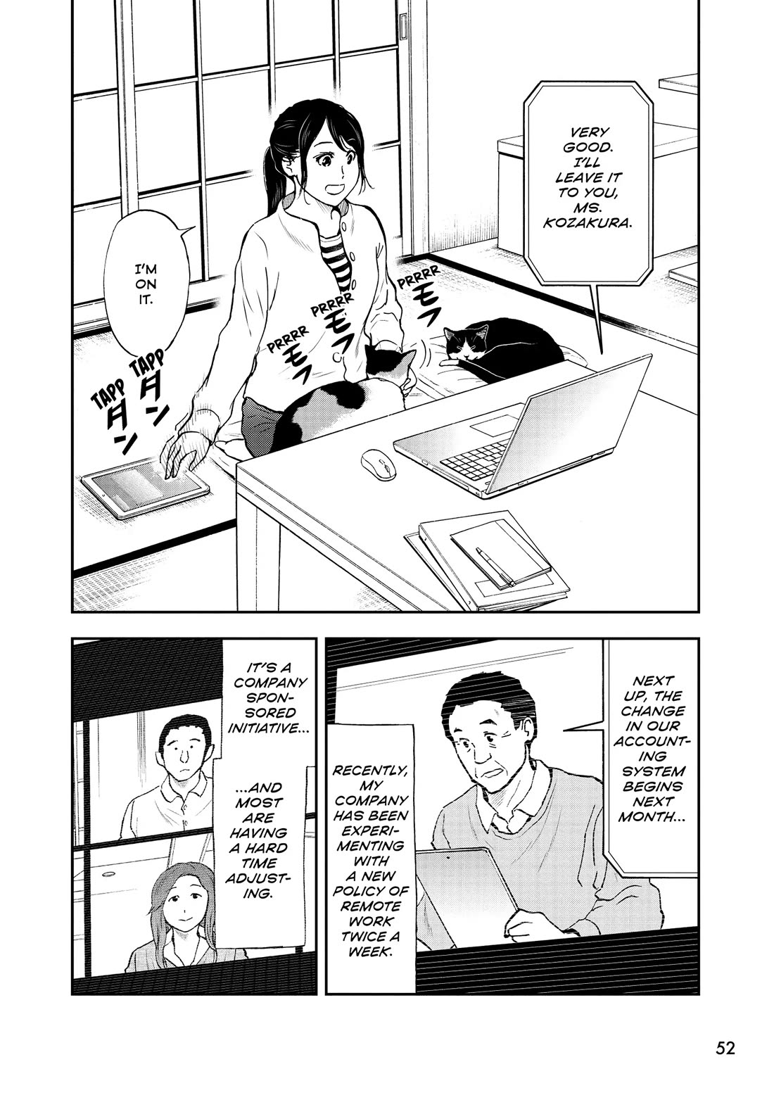 A Gamer Living with a Cat Chapter 59 page 4 - Chapter 59: Working from Home Begins